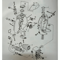 Transom Bracket Components I Volvo SX